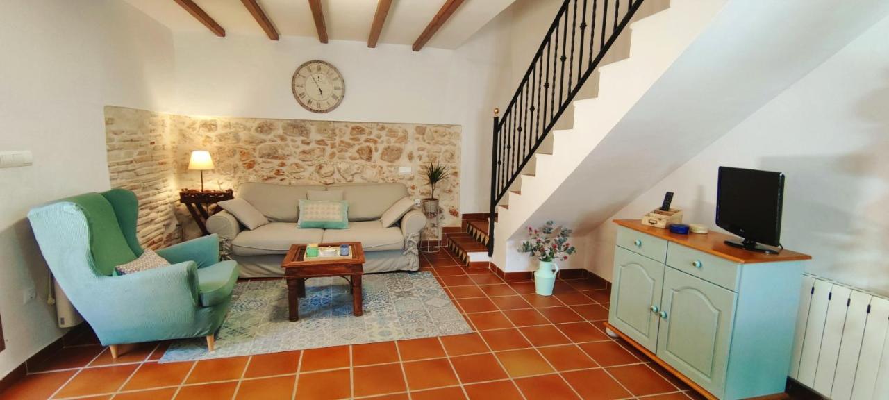 Masia De San Juan Casa Numero 1 En Castillo Con Piscina Y Aire Acondicionado Segorbe Eksteriør bilde