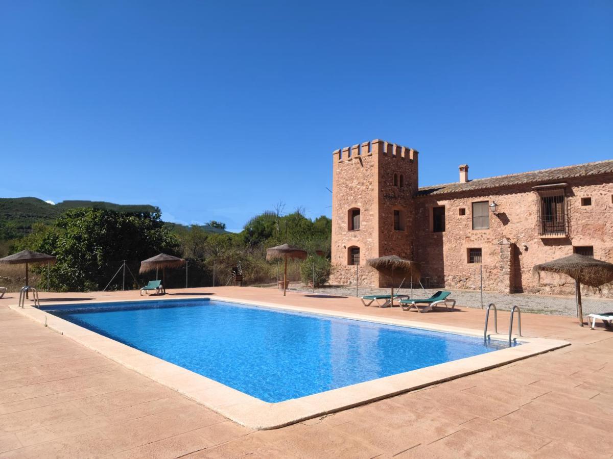 Masia De San Juan Casa Numero 1 En Castillo Con Piscina Y Aire Acondicionado Segorbe Eksteriør bilde