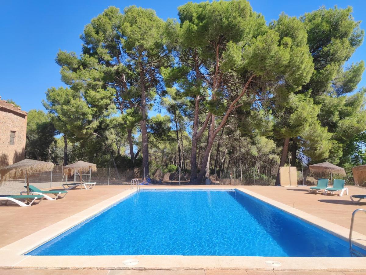 Masia De San Juan Casa Numero 1 En Castillo Con Piscina Y Aire Acondicionado Segorbe Eksteriør bilde